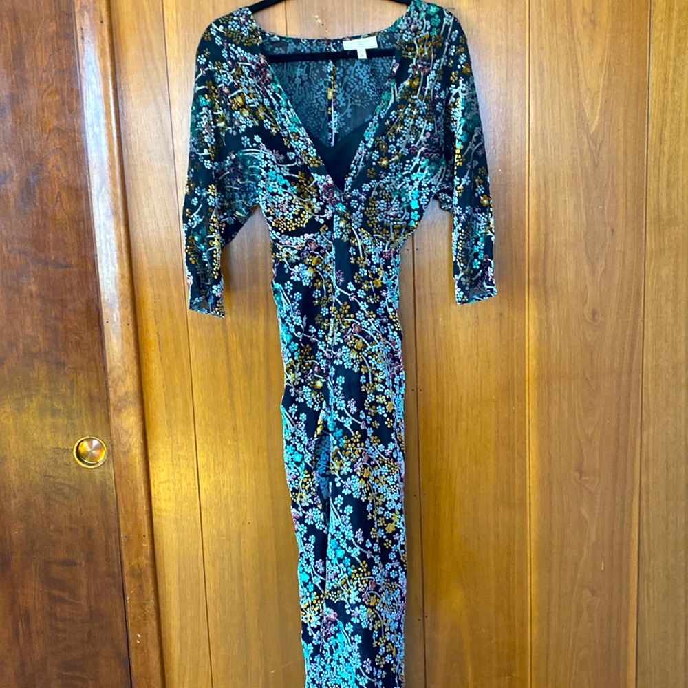 Anthropologie boho chic Moulinette Soeurs floral jumpsuit size 2 - Picture 9 of 10